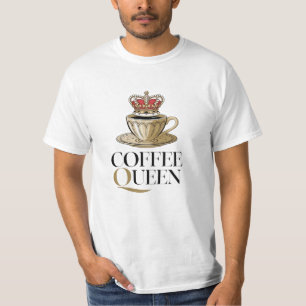 Vier de ochtenden met koffie Design T-shirt