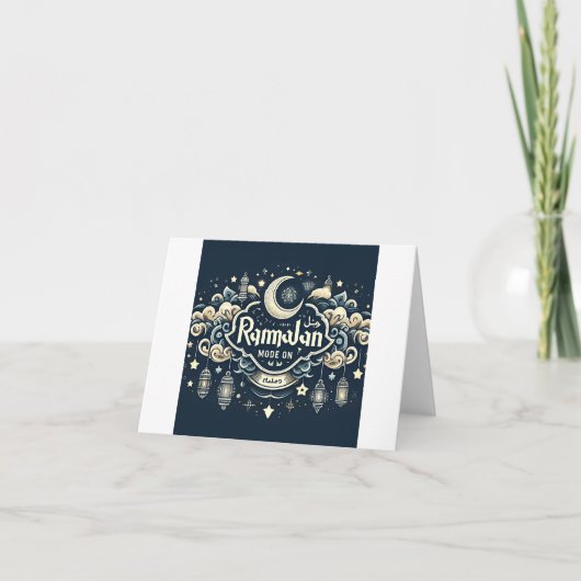 Vier de ramadan met Ramadan ModeOn Aankondiging (Voorkant)