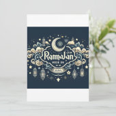Vier de ramadan met Ramadan ModeOn Aankondiging (Staand voorkant)