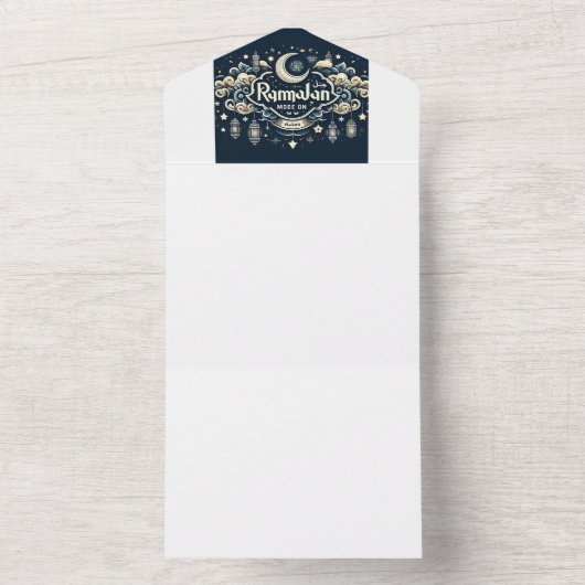 Vier de ramadan met Ramadan ModeOn All In One Uitnodiging (Binnen)