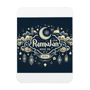 Vier de ramadan met Ramadan ModeOn Magneet