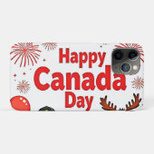 Vier de vreugde van Canada Case-Mate iPhone Case (Achterkant (horizontaal))