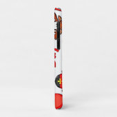 Vier de vreugde van Canada Case-Mate iPhone Case (Achterkant/links)