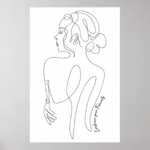 Vier de vrouw in jou - Omarm je vrouwelijkheid Poster