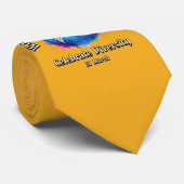 Vier diversiteit. stropdas (Opgerold)