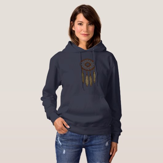 Vier doether Dreamweaver Pixel Hoodie (Voorkant volledig)