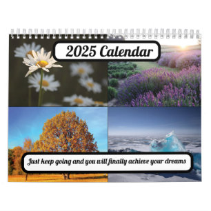 Vier eenvoudige seizoenen 2025 kalender