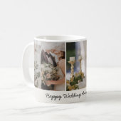 "Vier eeuwige liefde - Jubileum foto Mok" Koffiemok (Voorkant links)