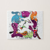 Vier elementen 101 legpuzzel (Horizontaal)