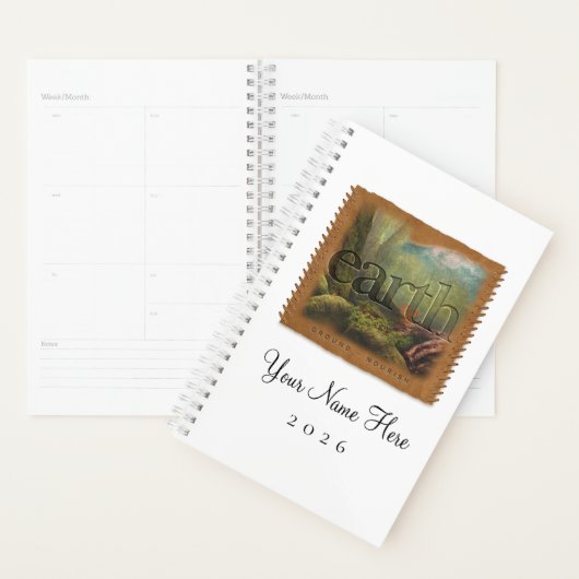 Vier Elementen - AARDE - Persoonlijke Dagplanner Planner (Display)