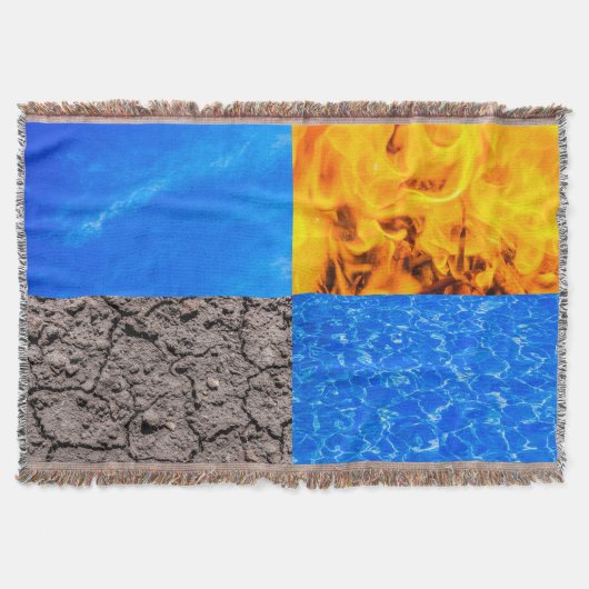 Vier elementen deken (Voorkant)