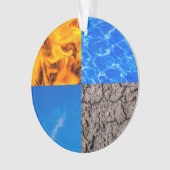 Vier elementen ornament (voorkant)