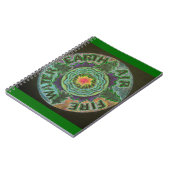 Vier elementen Sun Mandala Notitieboek (Linkerzijde)