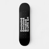 Vier elementen van de Hip Hop Skateboard (Voorkant)