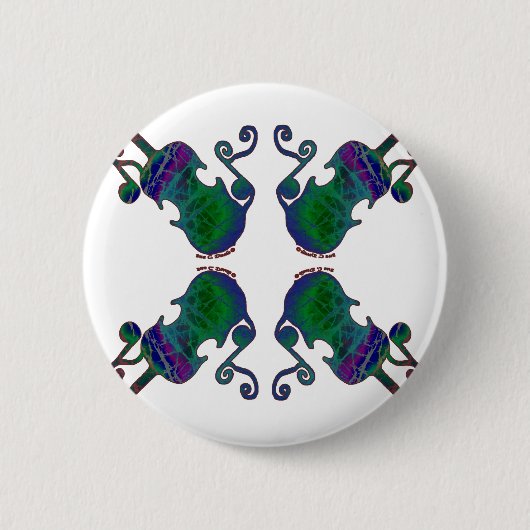 VIER FANCY VIDDELEN RONDE BUTTON 5,7 CM (Voorkant)