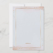 Vier Feest Met Ons Elegante Uitnodiging (Achterkant)