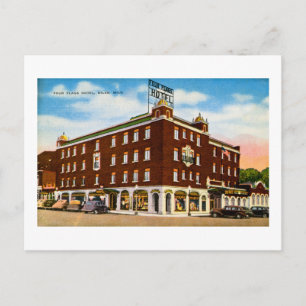 Vier Flags Hotel, Niles, Michigan Briefkaart