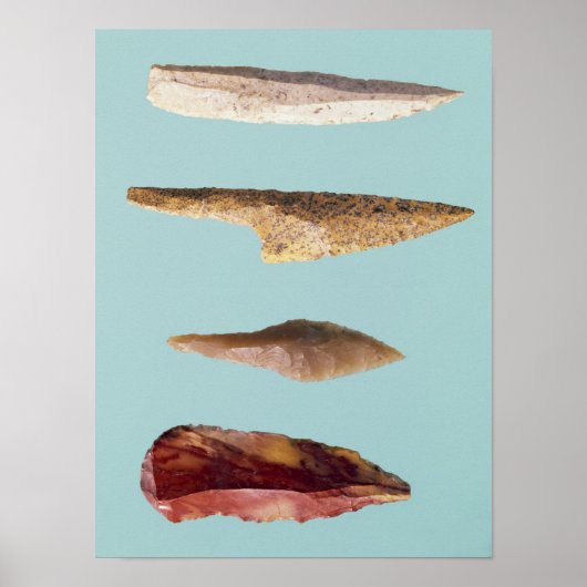 Vier flattools poster (Voorkant)