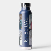 Vier foto-gepersonaliseerde naam waterfles (Links)