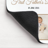 Vier foto-inklage First Fathers Day Script Muismat (Hoek)
