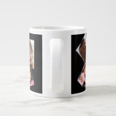 Vier Fotocollage-Sjabloon Extra Grote Beker (Achterkant)