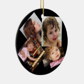 Vier Fotocollage-Sjabloon Keramisch Ornament (Rechts)