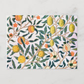 Vier fruit, William Morris Briefkaart (Voorkant)