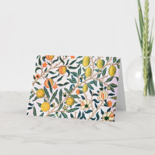 Vier fruit, William Morris Kaart