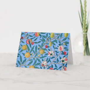 Vier fruit, William Morris Kaart