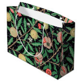 Vier fruit, William Morris Large Gift Bag Groot Cadeauzakje (Achterkant Gekanteld)