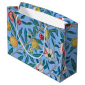 Vier fruit, William Morris Large Gift Bag Groot Cadeauzakje (Achterkant Gekanteld)