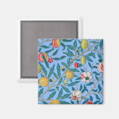 Vier fruit, William Morris Magneet (Voorkant / Achterkant)