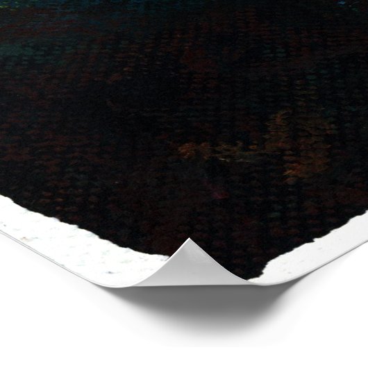 Vier fruitige kunstdrukken poster (Hoek)