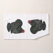 Vier Gamecocks Bad Handdoek (Handdoek)