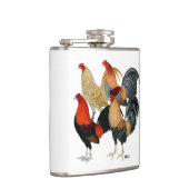 Vier Gamecocks Heupfles (Rechts)