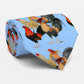 Vier Gamecocks Stropdas (Opgerold)