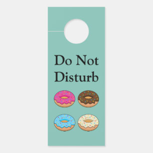 Vier geassorteerde donuts patroon personaliseren