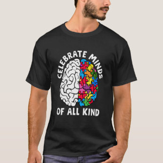 Vier Geesten van Allerlei Soort Neurodiversiteit A T-shirt