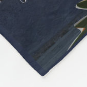 Vier generaties fotostamboom tekenen wolken fleece deken (Hoek)