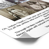 Vier geweldige chef-koks met Verse Poster (Hoek)