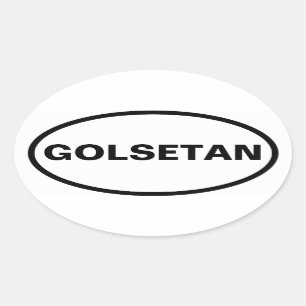 VIER "Golestan" Ovale Sticker