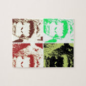 Vier Gorillas Legpuzzel (Horizontaal)