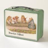 Vier Guinee Varkens Gardening (Achterkant)