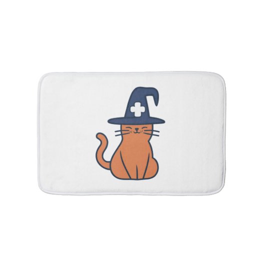 Vier Herfst met een Feline Twist - One Spooky Nu Badmat (Voorkant)