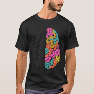 Vier Hersenen Van Allerlei Soort Neurodiversiteit T-shirt