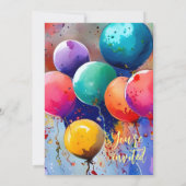 Vier het! Aangepaste tekst bij elke gelegenheid Kaart (Achterkant)