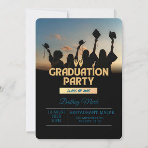 Vier het Afstudeerder! Custom Graduation Party Kaart