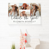 Vier het Afstudeerder Fotoafstudeerfeest Spandoek (Insitu)