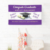 Vier het! Afstuderen met een masterdiploma Spandoek (Insitu)
