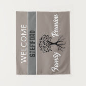 Vier het! CUSTOM Familie Reünie Wandkleed (Voorkant)